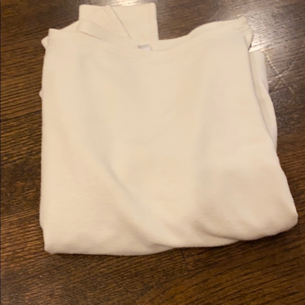 White long sleeve shirt